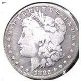 1882 MORGAN DOLLAR G