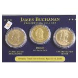 PRESIDENT BUCHANAN DOLLAR SET