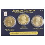 PRESIDENT JACKSON DOLLAR SET
