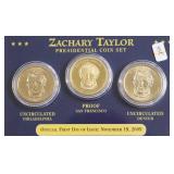 PRESDNET TAYLOR DOLLAR SET