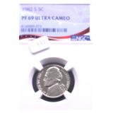 1982 S NGC PF69UC JEFFERSON NICKEL