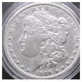 189O MORGAN DOLLAR F