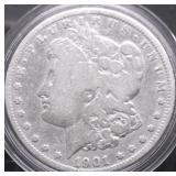 1901 O MORGAN DOLLAR VG