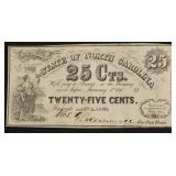 STATE OF NORTH CAROLINA 25 CT FRACTIONAL NOTE