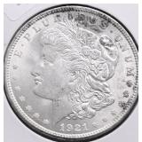 1921 CHOICE BU MORGAN DOLLAR