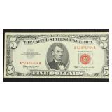 5 $ US LEGAL TENDER XF