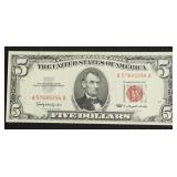 5 $ US LEGAL TENDER XF