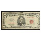 5 $ US LEGAL TENDER VF