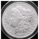 1887 MORGAN DOLLAR VF