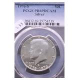 1976 S PCGS PF69DC SILVER BICENTENNIAL HALF DOLLAR