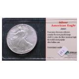 2001 SILVER EAGLE GEM