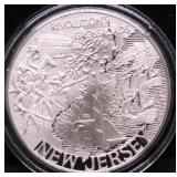 1 OZ .999 SILVER ROUND