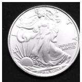 1/4 OZ .999 SILVER ROUND