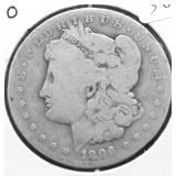 1896 O MORGAN DOLLAR AG