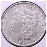 1889 MORGAN DOLAR XF