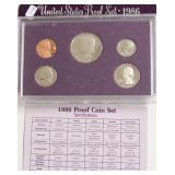 1986 PROOF SET