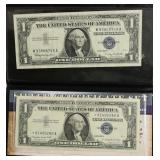 TWO SILVER CERTIFICATES