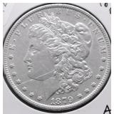 1879 O MORGAN DOLLAR AU DETAILS