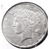 1923 PEACE DOLLAR AU