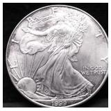 1999 SILVER EAGLE GEM