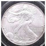 1998 SILVER EAGLE GEM