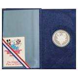 1 OZ .999 SILVER DISNEY W BOX PAPERS