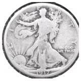 1917 WALKING HALF DOLLAR G