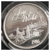 1 OZ .999 SILVER ROUND