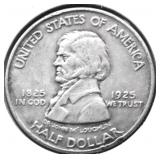 1925 VANCOUVER HALF DOLLAR AU