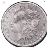 1881 O MORGAN DOLLAR VF