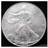 1999 SILVER EAGLE GEM