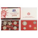 1999 SILVER PROOF SET
