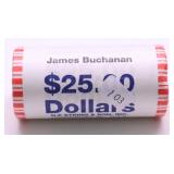 JAMES BUCHANAN BANK ROLL OF DOLLARS GEMS