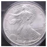 2000 SILVER EAGLE GEM