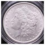 1881 MORGAN DOLLAR XF