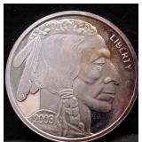 1 OZ .999 SILVER ROUND