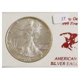 1993 SILVER EAGLE GEM