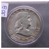 1952 FRANKLIN HALF DOLLAR