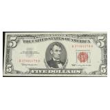 5 $ US LEGAL TENDER VF