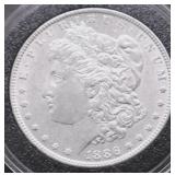 1886 CHOICE BU MORGAN DOLLAR