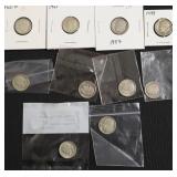 10 SILVER DIMES