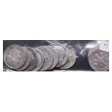 10 SILVER DIMES