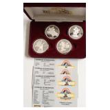 4 OZ .999 SILVER MICKEY MOUSE W COA &BOX