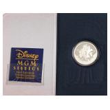 1 OZ .999 SILVER DISNEY STUDIOS