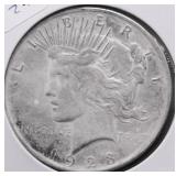 1923 PEACE DOLLAR VF