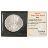 2001 SILVER EAGLE GEM