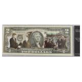 JOHN KENNEDY $2 PEACE CORP NOTE