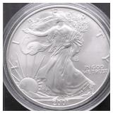 2001 SILVER EAGLE GEM