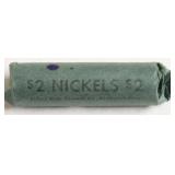 1 ROLL OF SILVER WAR NICKELS CIRC