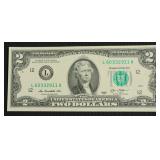 2 $ FEDERAL RESERVE NOTE CHOICE BU